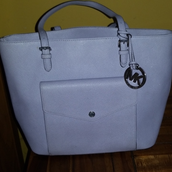 light purple michael kors purse